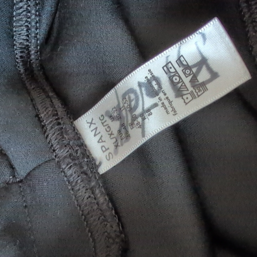 SPANX Charcoal Gray Turtleneck Pullover - Picture 7 of 7